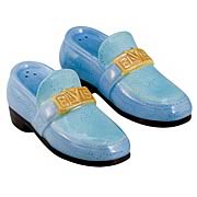 Elvis Presley Blue Suede Shoes Salt and Pepper Shaker Set